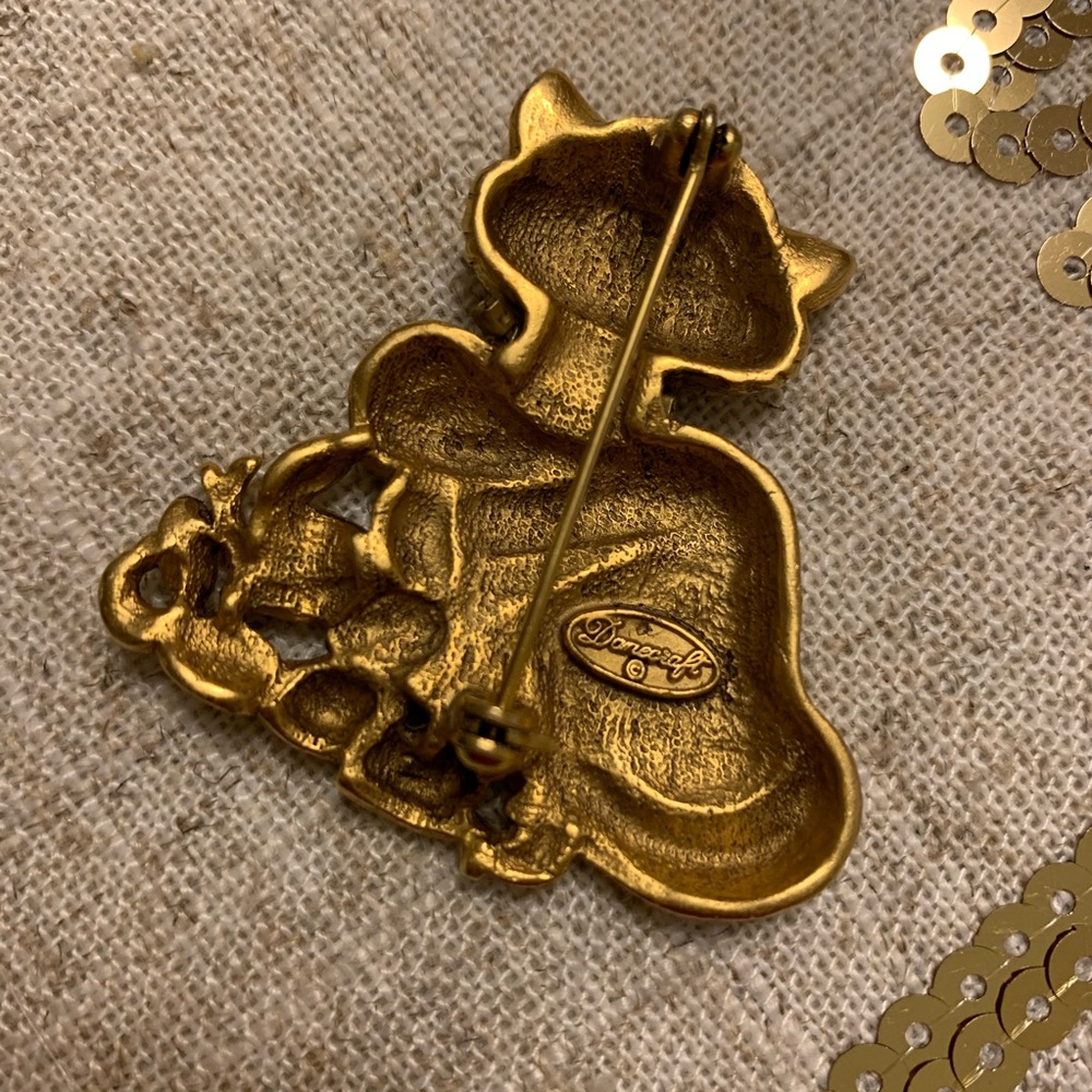 Authentic Signed Danecraft Brooch - image 2